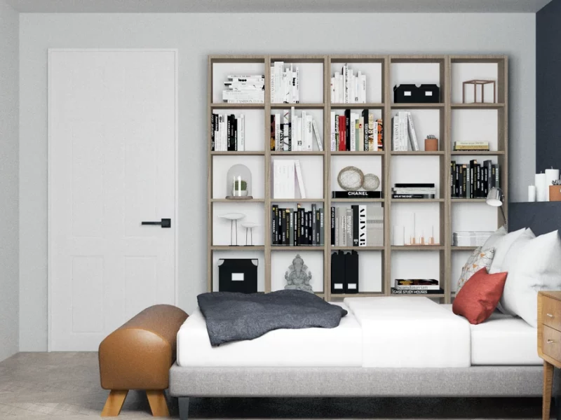 Modern Retro Bedroom 2